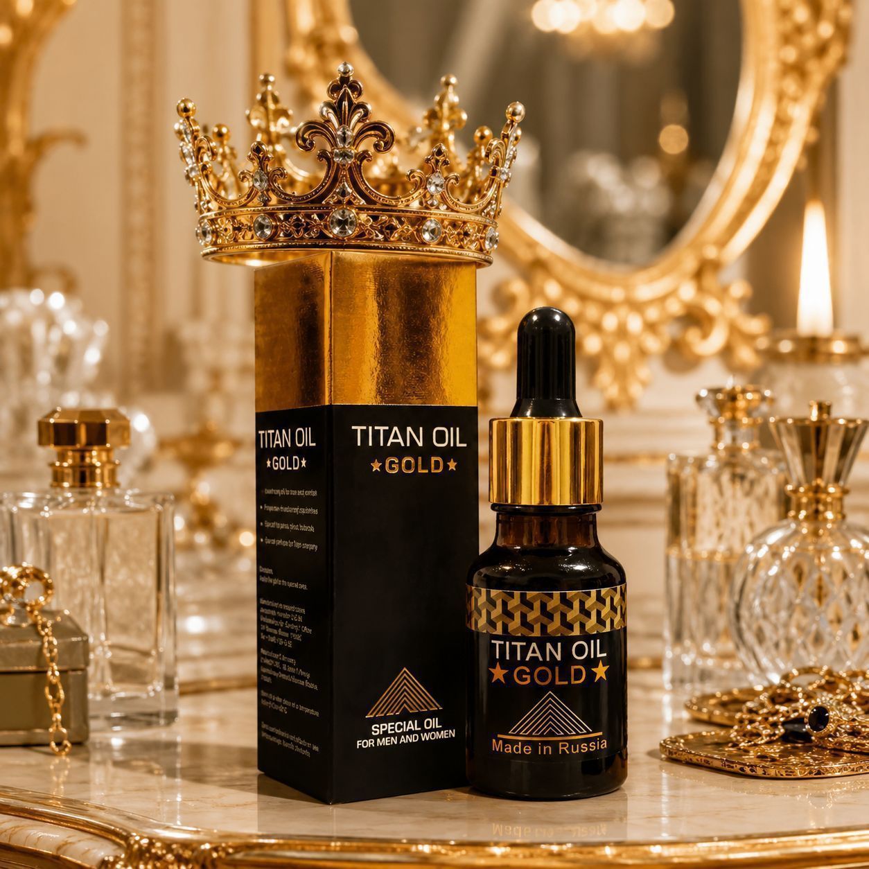 روغن تیتان طلایی وارداتیtitangold با ضمانت اصل بودن(تخفیف خورده)